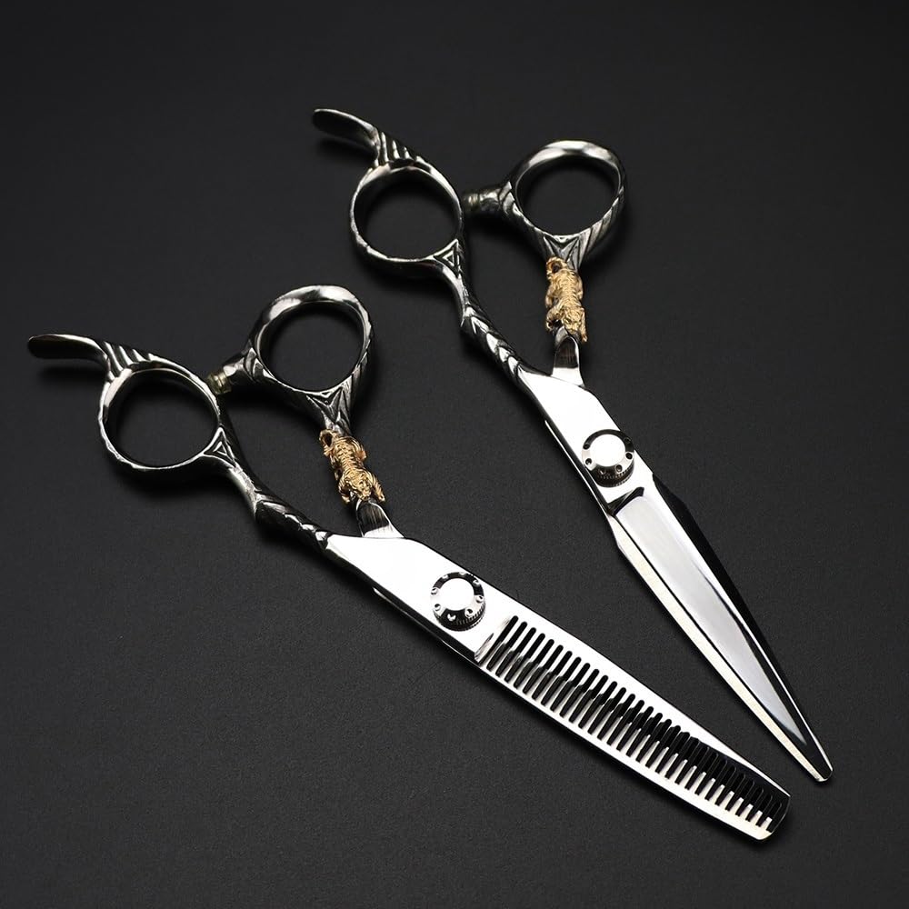 Amazon.co.jp: カットハサミ シザー ヘアカット すきばさみ すき率20