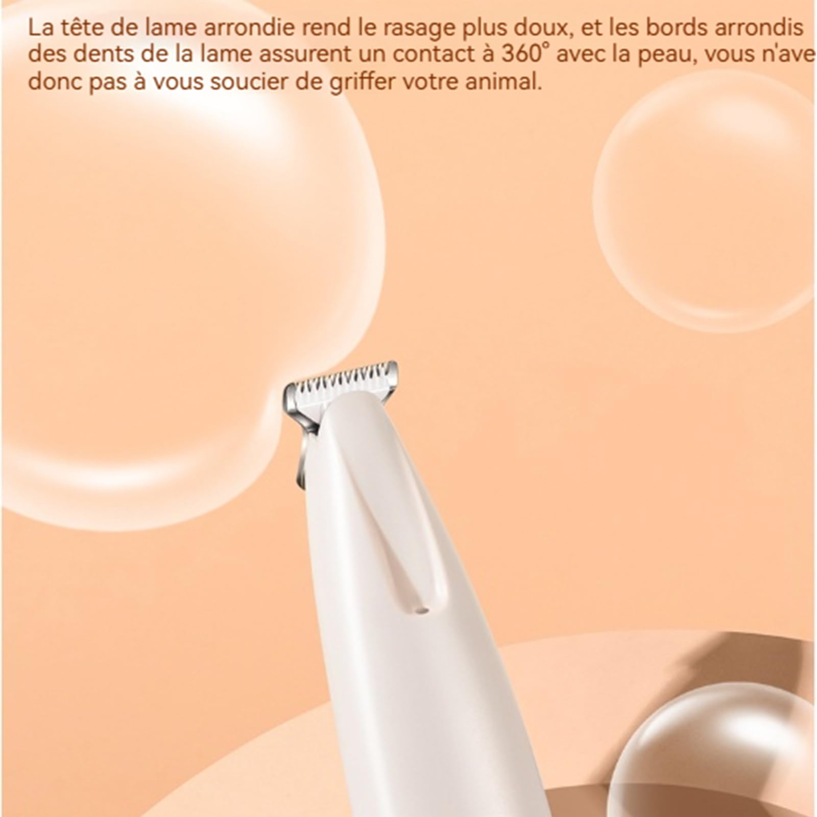 Tondeuse De Précision Pour Chat, Tondeuse Chat Silencieuse, Tondeuses étanches Rechargeables Pour Patte De Chien Entre Les Coussinets, Avec LED - épilation Facile (1PC-A)