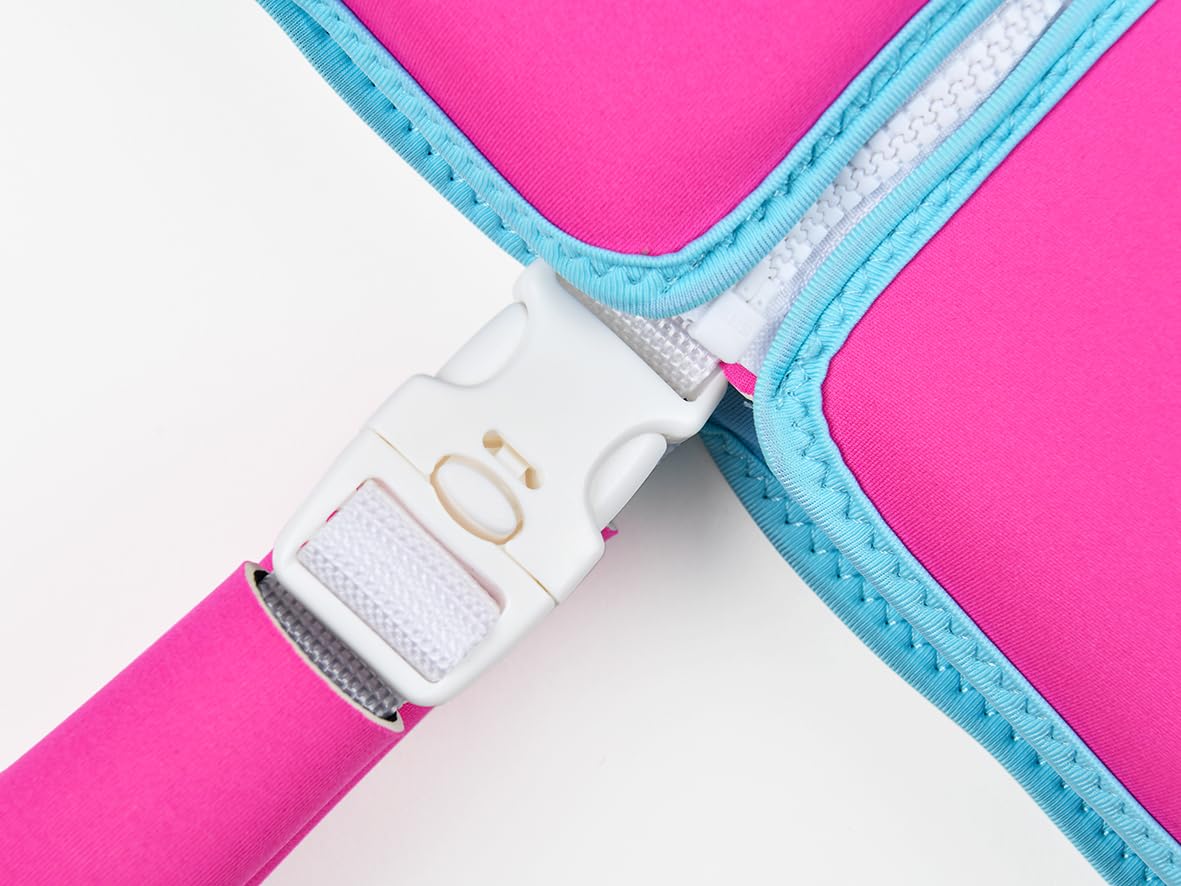 Giubbotto di nuoto per bambini e bambine, con cinghie di sicurezza regolabili, età 1-6