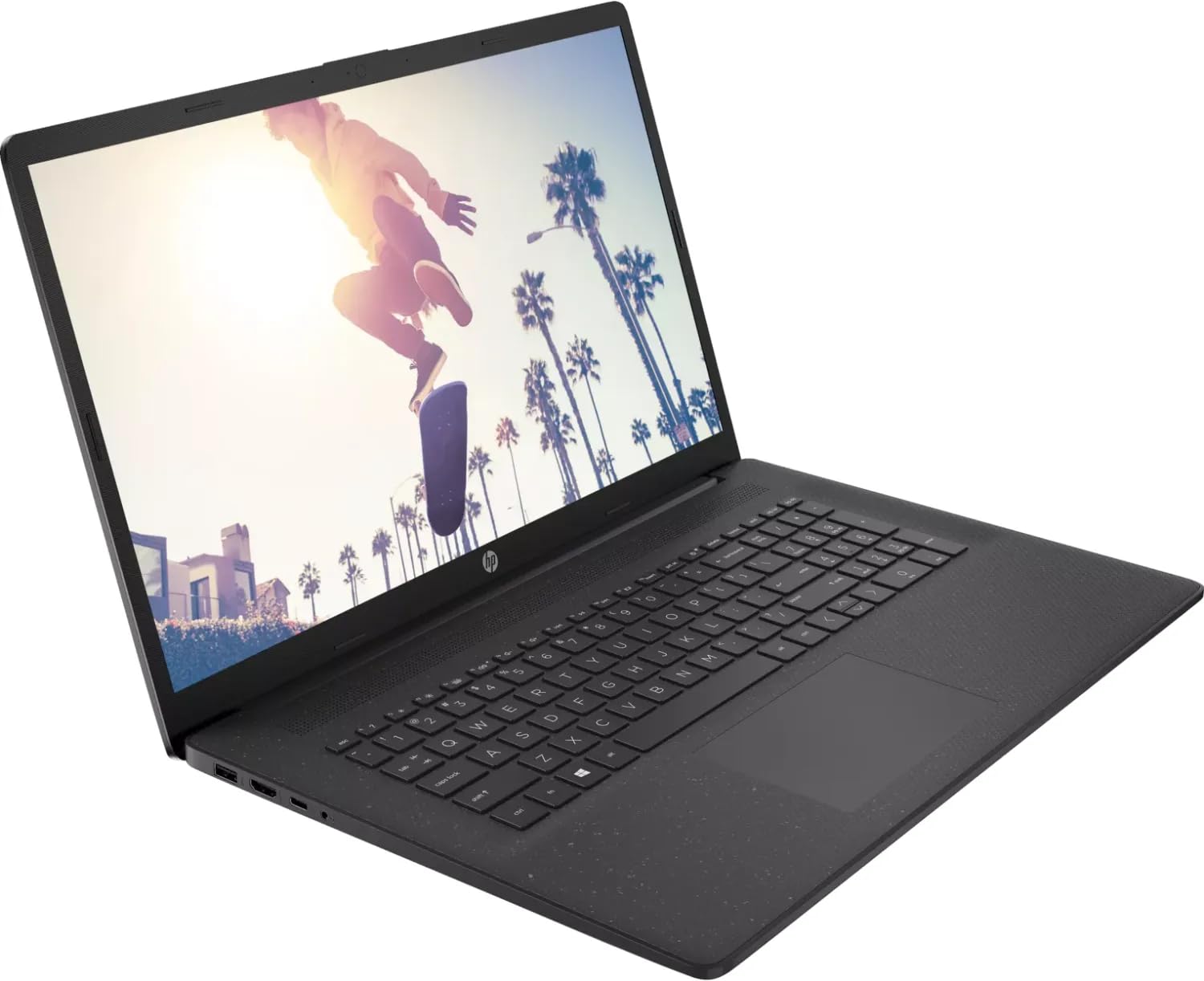HP High-End i5 Laptop (17,3 Zoll Full-HD), Intel Core i5-1334U, 10 Kerne, 4.6 GHz, 32 GB DDR4, 1000 GB SSD, Intel Iris Xe, HDMI, BT, USB 3.0, WLAN, Windows 11 Prof, MS Office Laptop - 7956