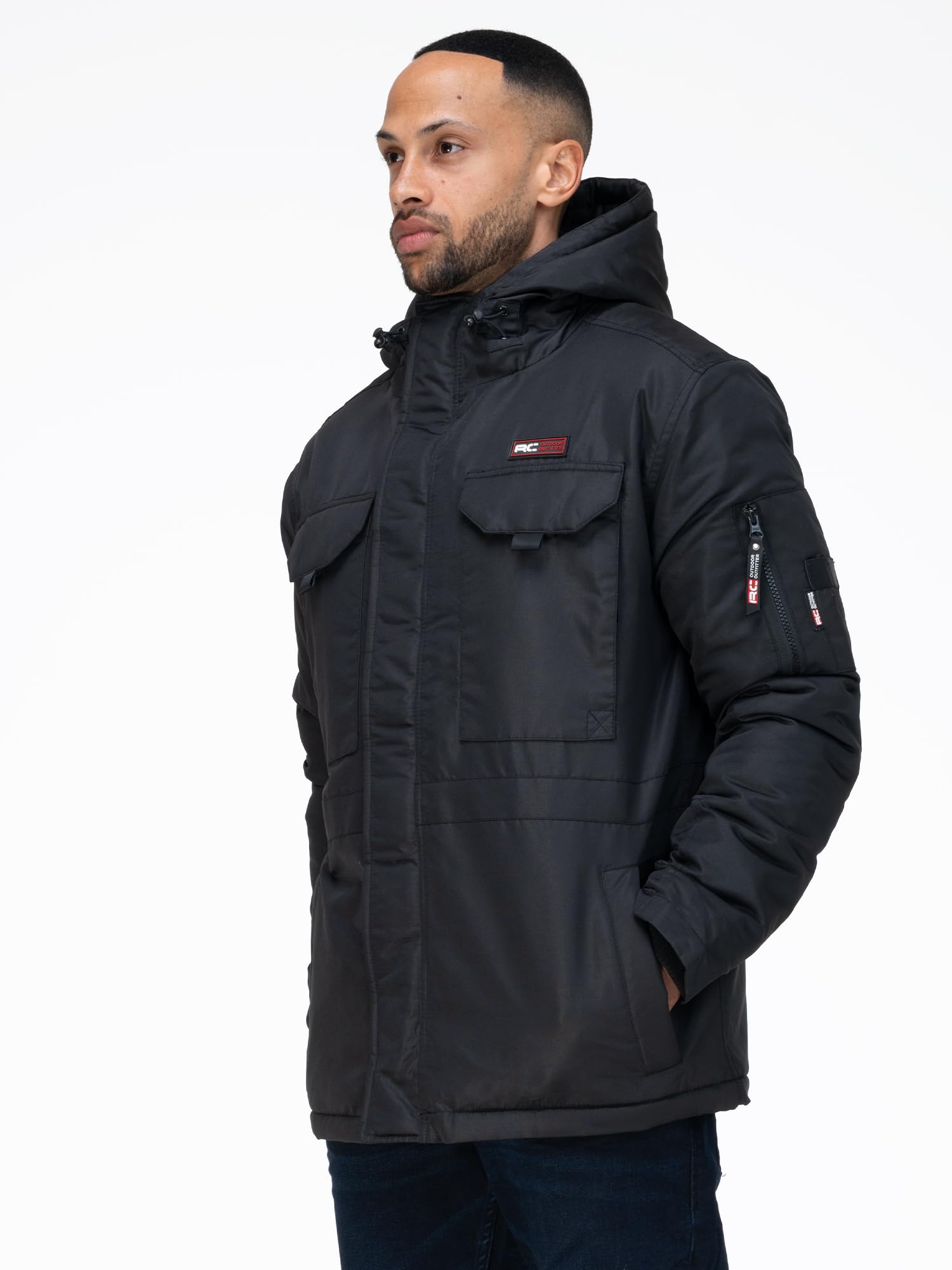 Rock Creek Giacca invernale da uomo con cappuccio H-400