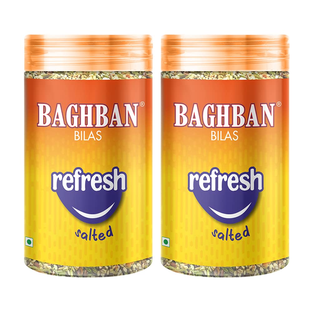 Baghban Bilas Refresh Salted Mouth Freshner, After-Meal Snacks, Digestive Mouth Freshener (2 X 100 gm) (B0BZW9NDFG) Amazon Price History, Amazon Price Tracker