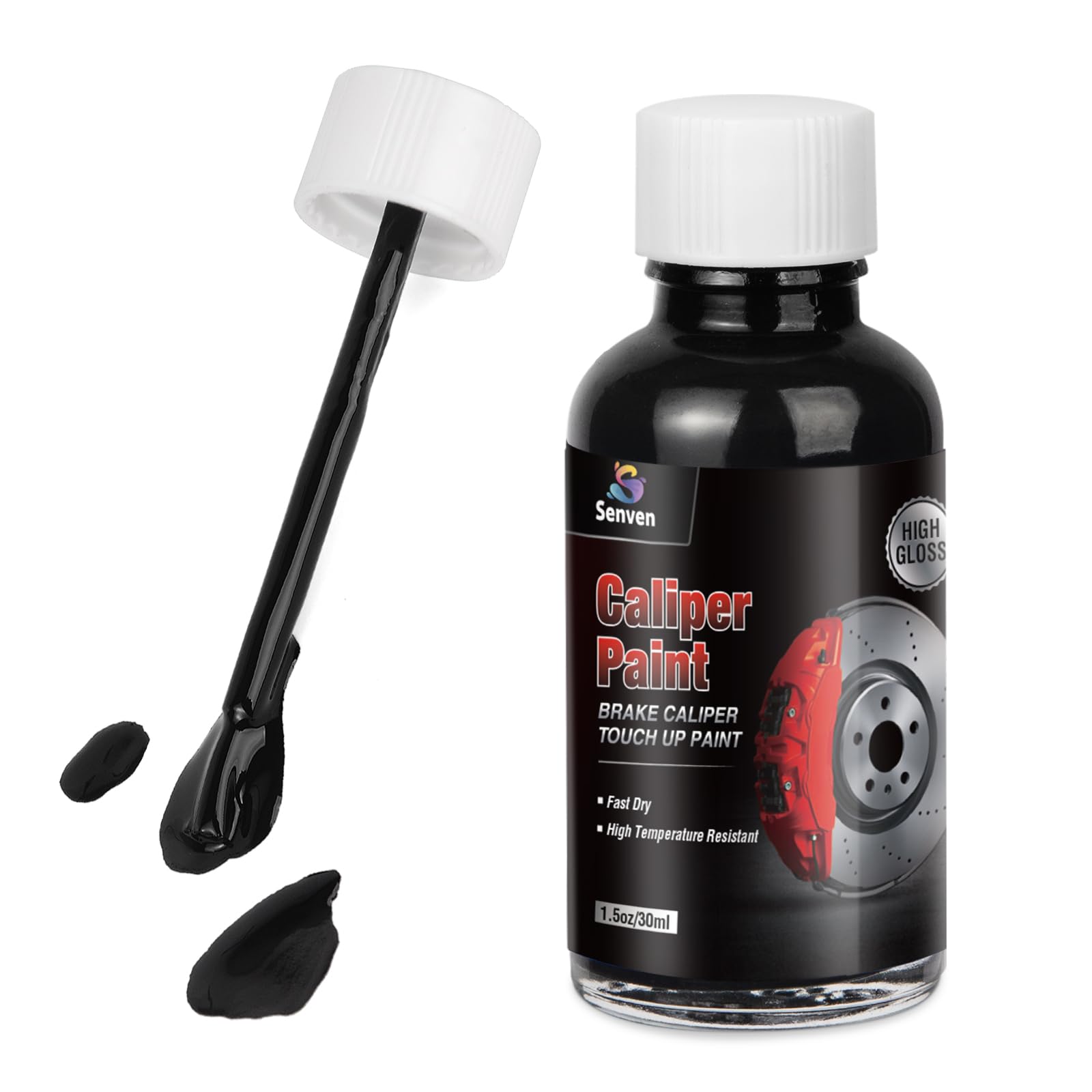 SENVEN Black Caliper Paint