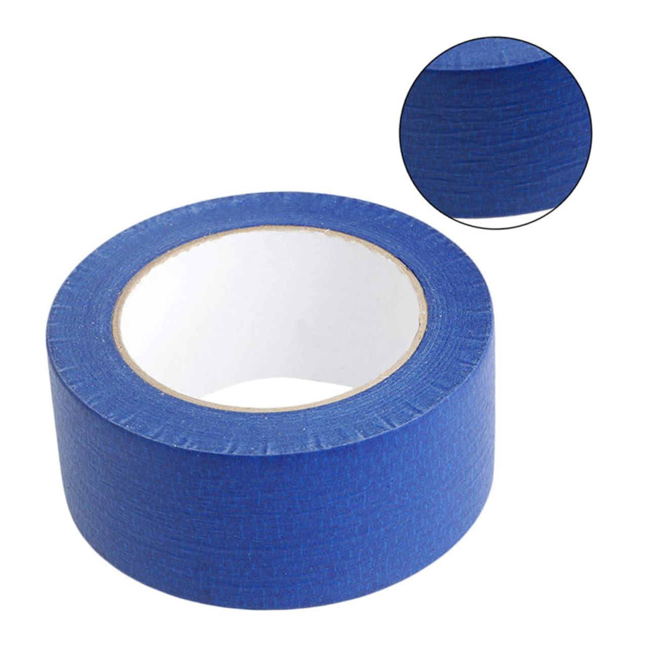 CIMAXIC 90mm x 30m Blue Painters Tape Masking for 3D Printers Pre-Taped Masking Paper Heat-Resistant Wide Painter's Tape