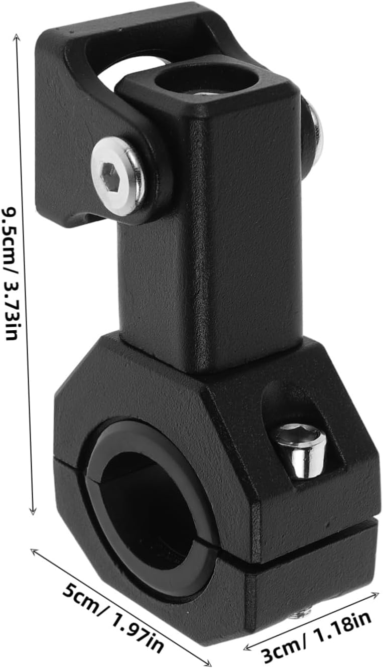 2pcs Motorcycle Light Brackets Adjustable Fork Mount Tube Clamp Bracket for Fog Headlights and Indicators Fit for Various Motorcycle Models