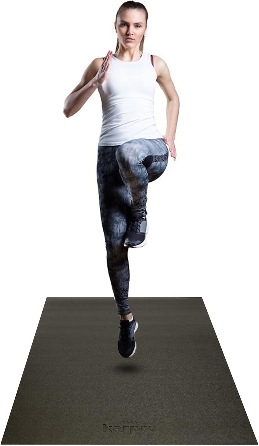 Buy KARPRO Jump Rope Mat Fitness Exercise Durable Mat, NonSlip Rubber