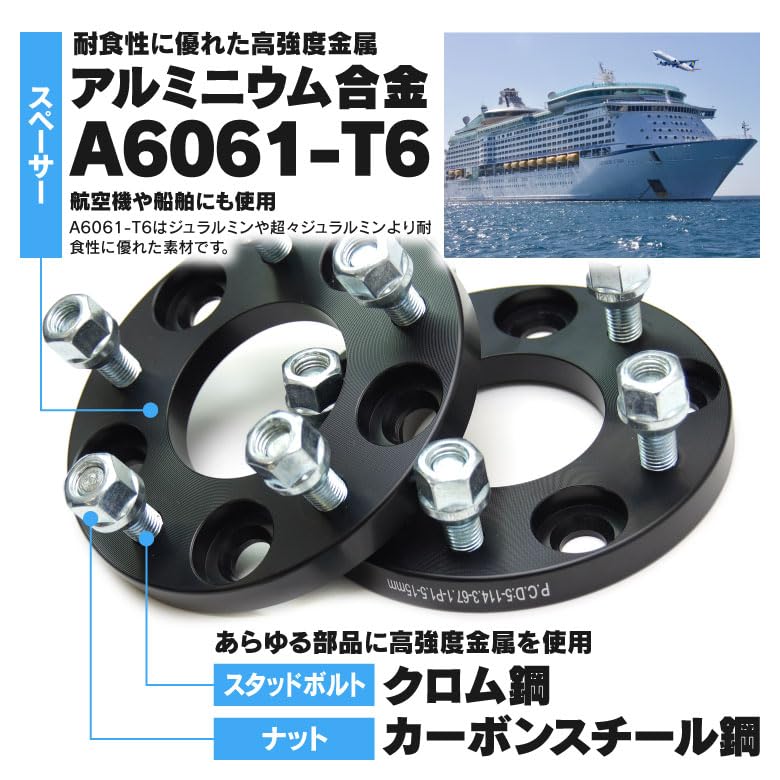 Amazon | フェアレディZ RZ34 2022/3～ 鍛造 ワイドトレッドスペーサー