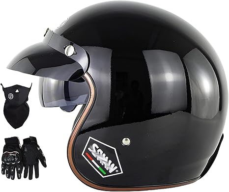Amazon Co Jp レトロモーターサイクル4 3ヘルメット 取り外し可能なサンバイザー グローブ フェイスシールド内蔵レンズハーフヘルメット パイロットジェットヘルメットセットdot Ece承認済み 車 バイク Amazon Co Jp レトロモーターサイクル4 3ヘルメット 取り外し可能なサンバイザー グローブ フェイスシールド内蔵レンズハーフヘルメット パイロットジェットヘルメットセットdot Ece承認済み 車 バイク
