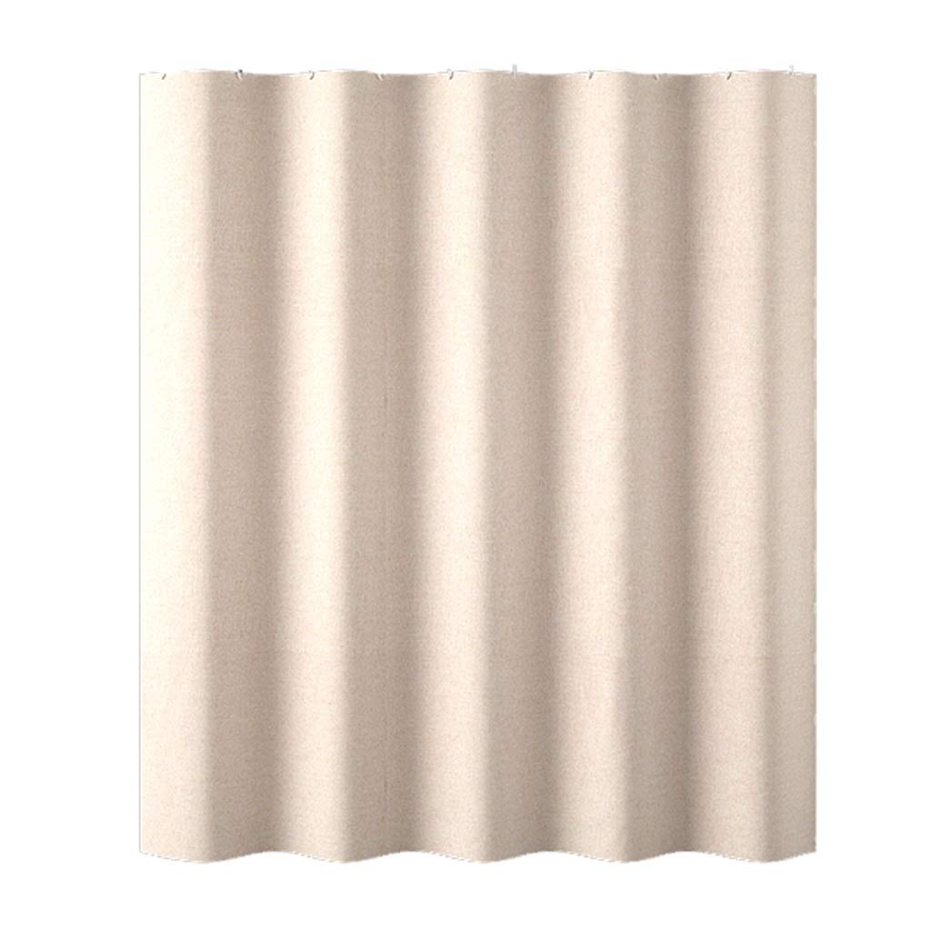 Rideau de douche imperméable tissu occultant grand rideau de bain