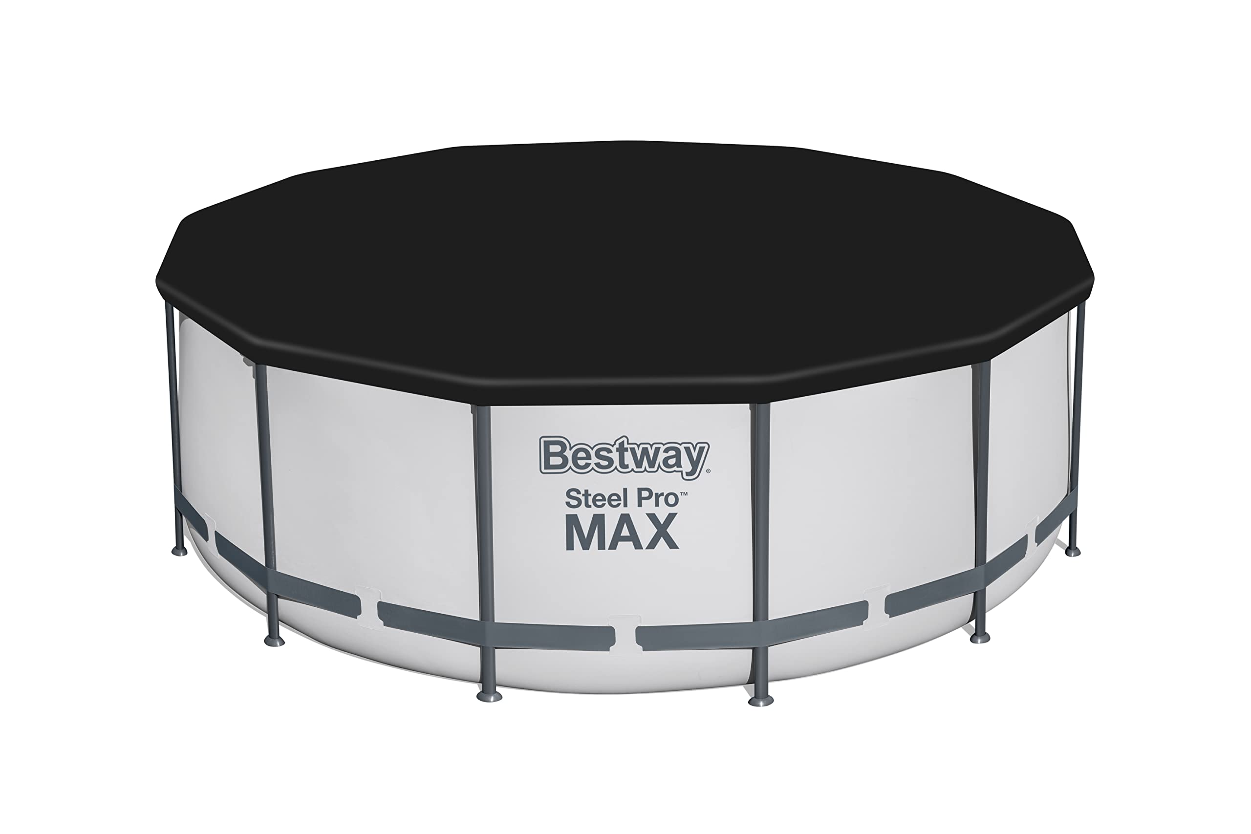 Bestway Steel Pro Max Pool-Set, rund, 3,96 x 1,22 m