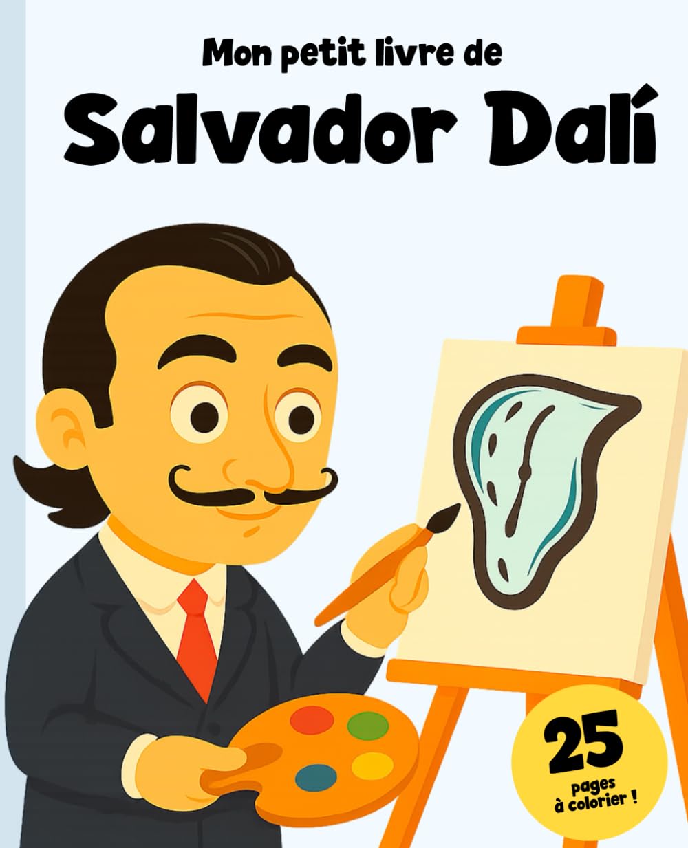 Salvador Dalí : Le garçon qui rêvait: Comprend 25 pages à colorier