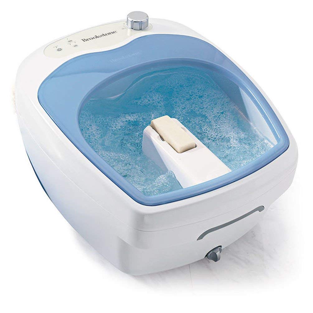 Amazon.com: Brookstone Heated Aqua-Jet Foot Spa : Health & Household