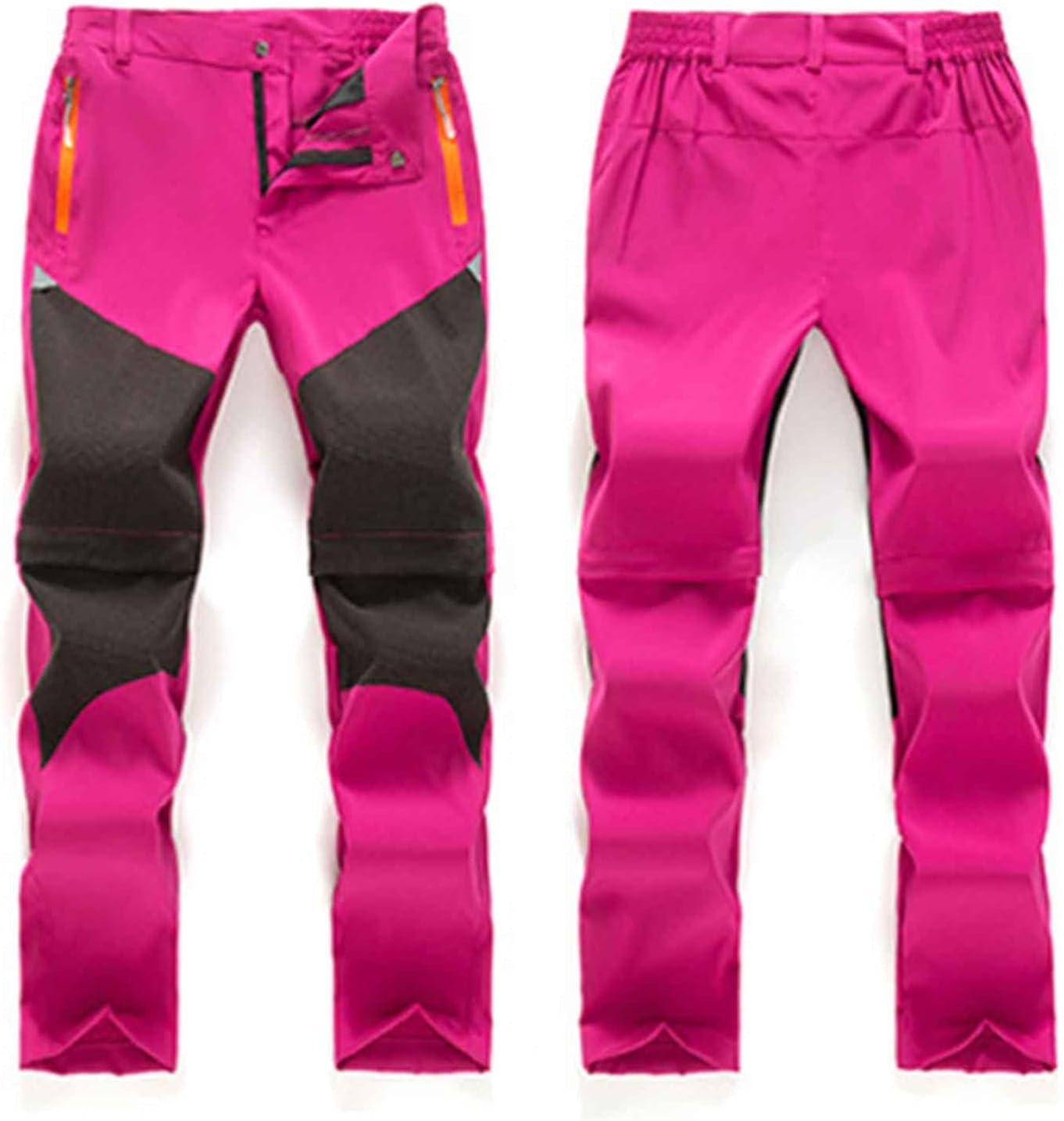 Ski Pants Kids Boys And Girls Detachable Waterproof Outdoor Hiking Trousers Quick Dry Lightweight Warm Insulated Pant
