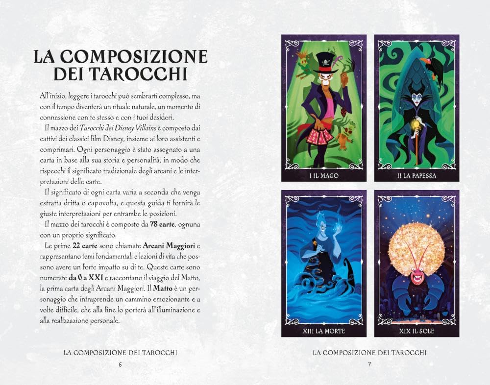 Disney Villains. I tarocchi. Ediz. a colori. Con 78 Carte