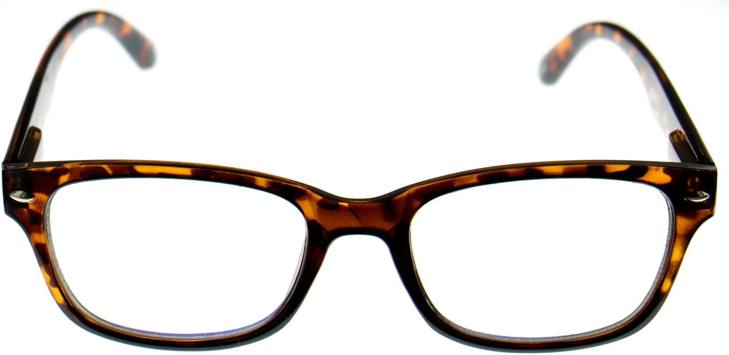 Aloha Eyewear Tek Spex 8005 Unisex Progressive No-Line Bifocal Reader Glasses (Tortoise +2.00)
