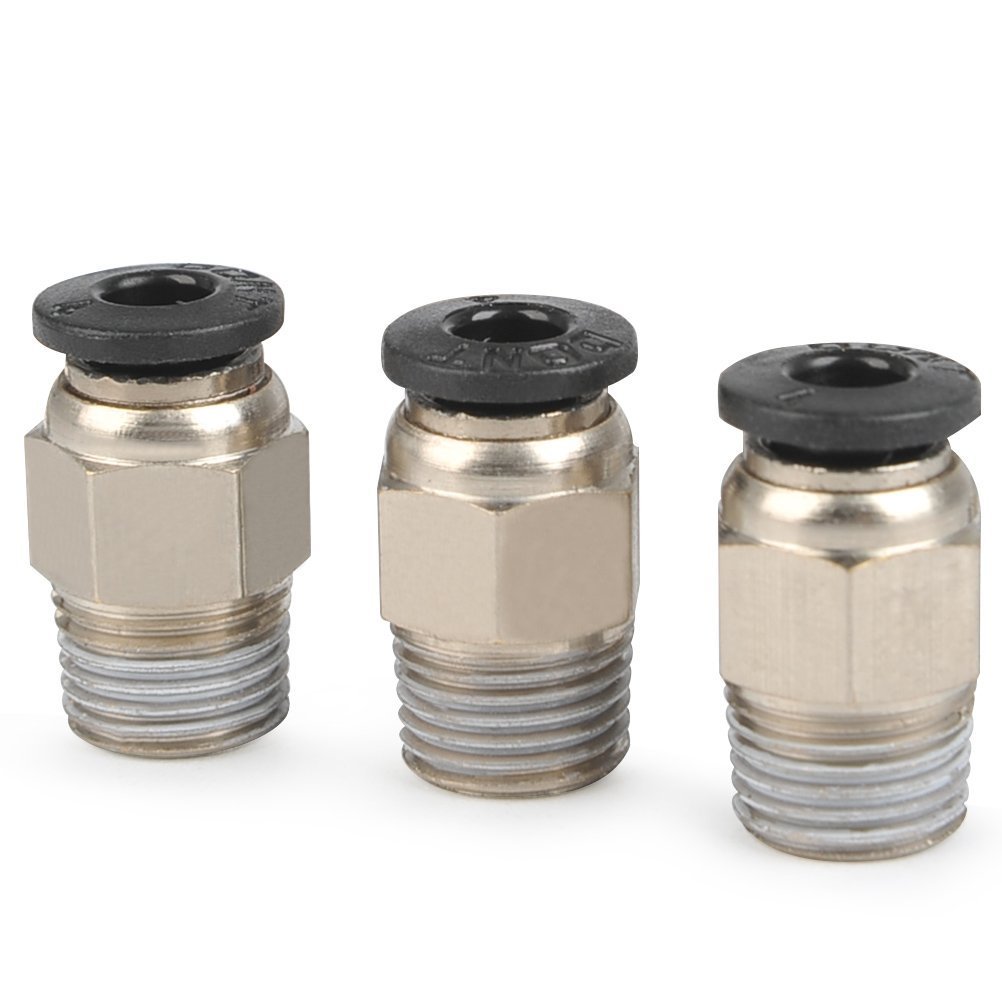 Conectores Pneum&aacute;ticos Pc4-m6 E M10 Para Ptfe 4mm Impressora 3d