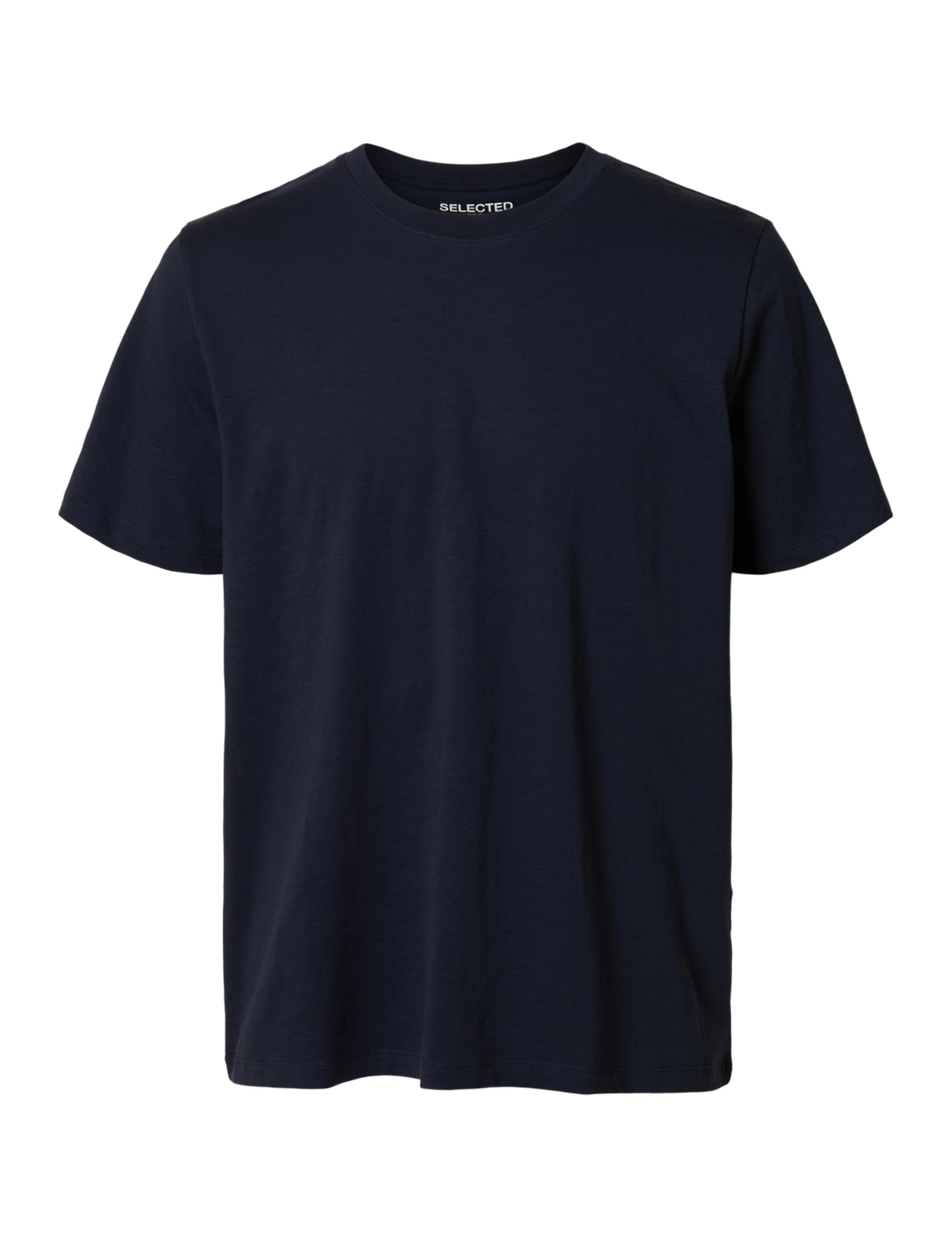 SELECTED HOMME Male T-Shirt Flammengarn Baumwoll