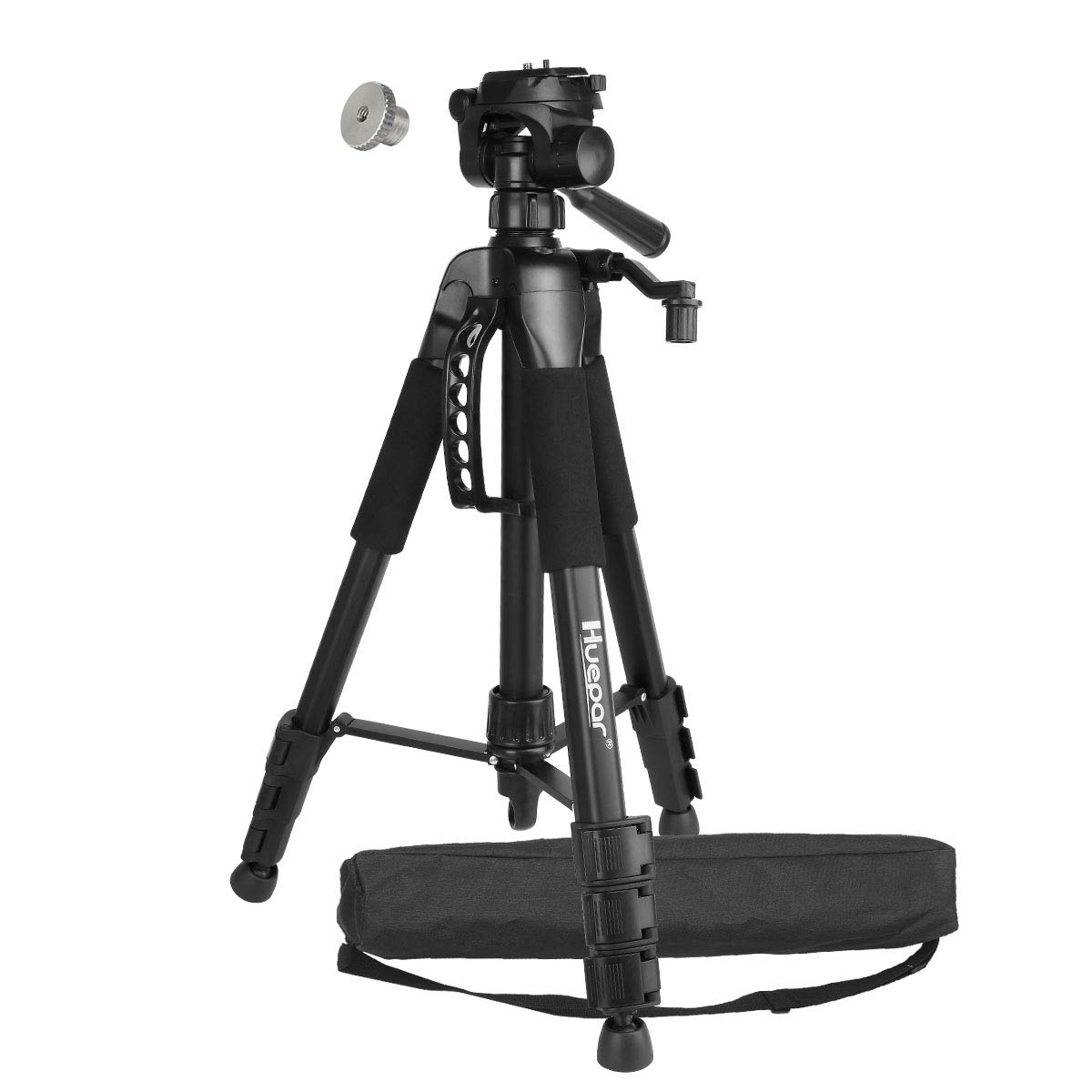 Amazon | Huepar エレベーター 三脚 レーザー墨出し器用 カメラ用 三脚  