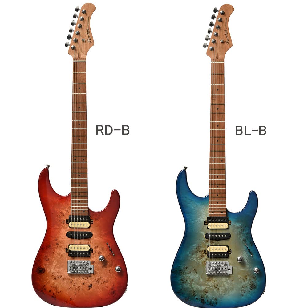 Amazon | Bacchus IMPERIAL24-BP-RSM/M エレキギター初心者14点セット