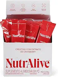 Suplemento Multivitamínico com 7 ativos para Mulheres 35+ Creatina Monohidratada Cranberry Vitamina D Triptofano Cálcio Beta Glucana Energia Força Menopausa Antioxidante Versão Display 97,5g 15 doses NutrAlive