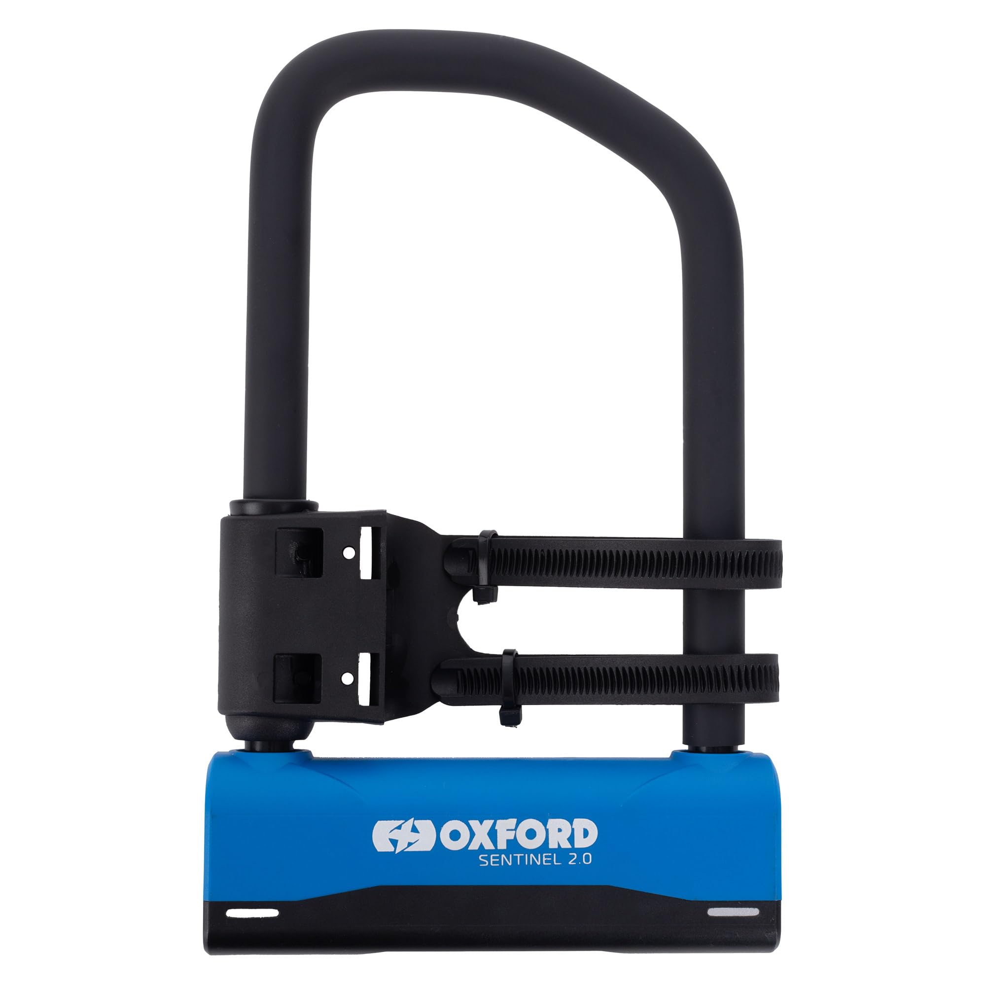 Oxford Black/Blue Sentinel Bike U-Lock Size 2.0
