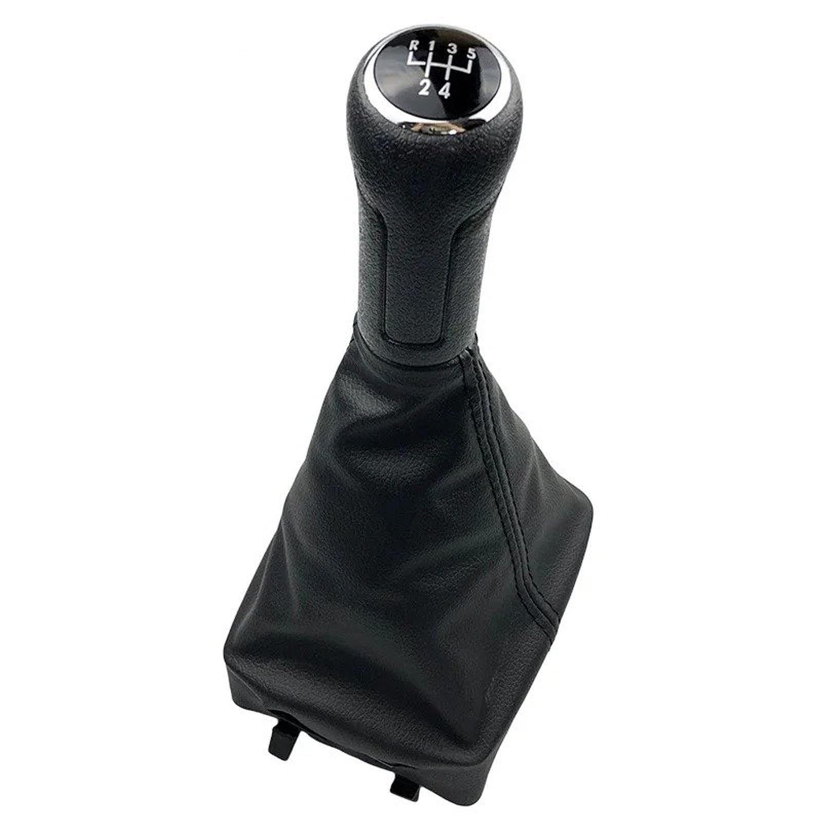 tusgt Knob Manual for VW for Polo 9N 9N2 2002-2009 Car Gear Shift Knob 5/6 Speed Gearbox Handle Lever Stick(5 Speed B0092)