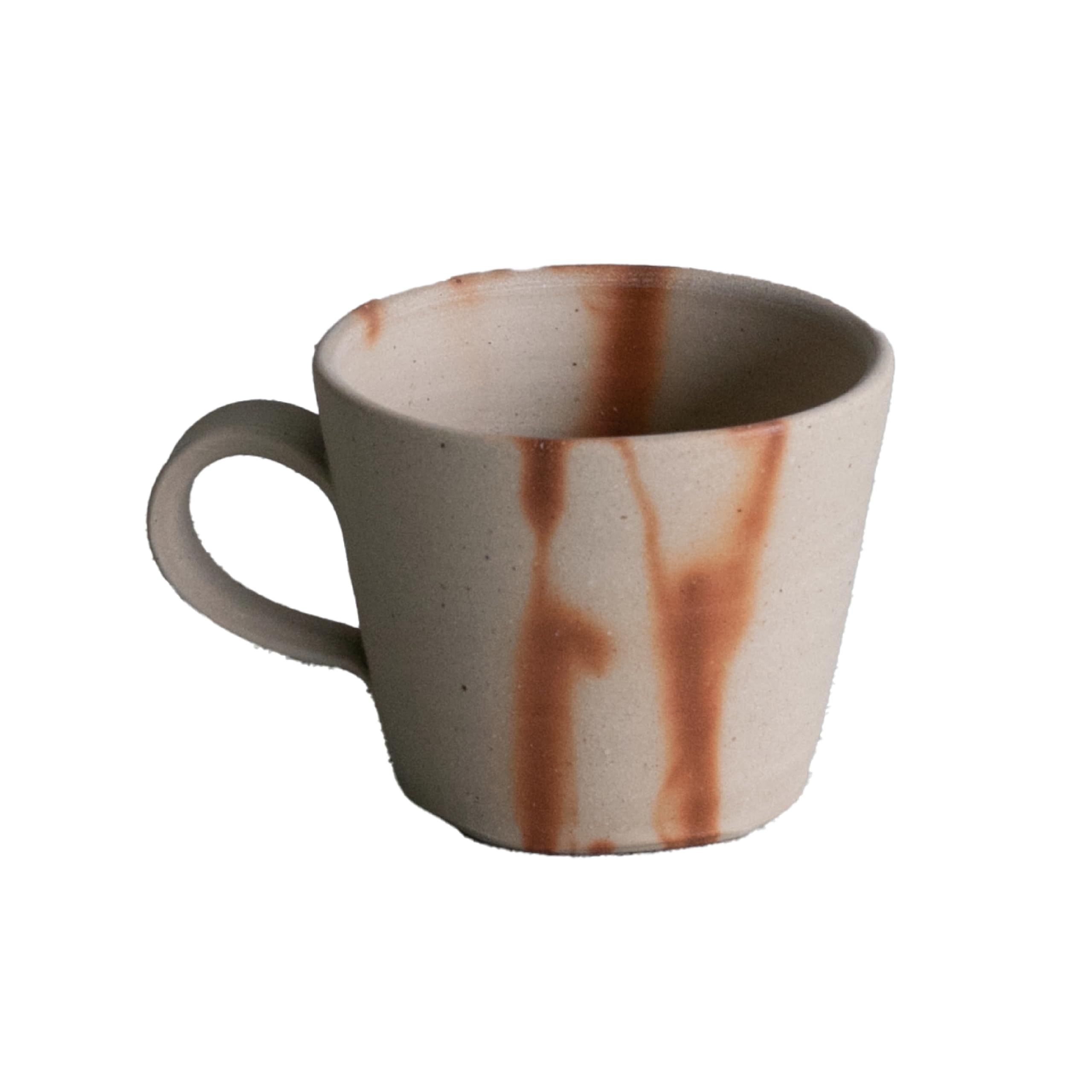 Bizen Ware Coffee Mug Handmade Earthenware Cup Taniyichi Okayama Japan