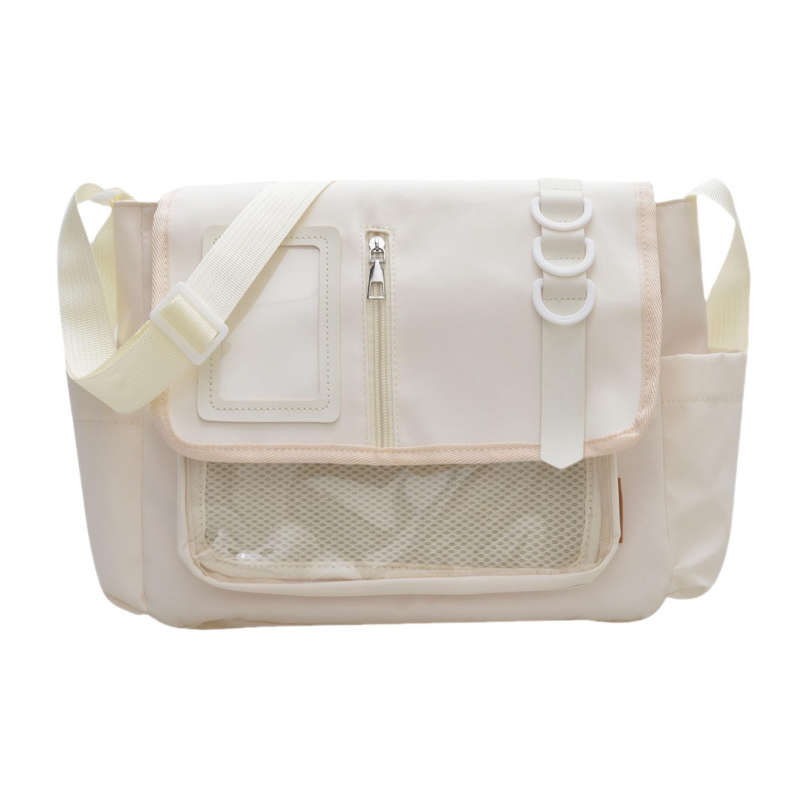 CAZSTYK Lovely Itabag for Pin Display Casual Shoulder Bag Fashion Commuting Bag School Japanese Styles Crossbody Casual Crossbody