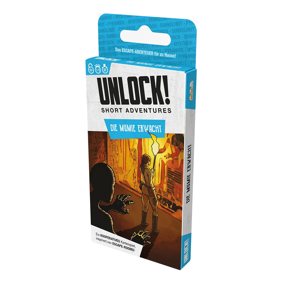 Space Cowboys Unlock! Short Adventures: La Mummia Risveglia - Gioco Cooperativo Puzzle 1-6 Giocatori 10+ - 2