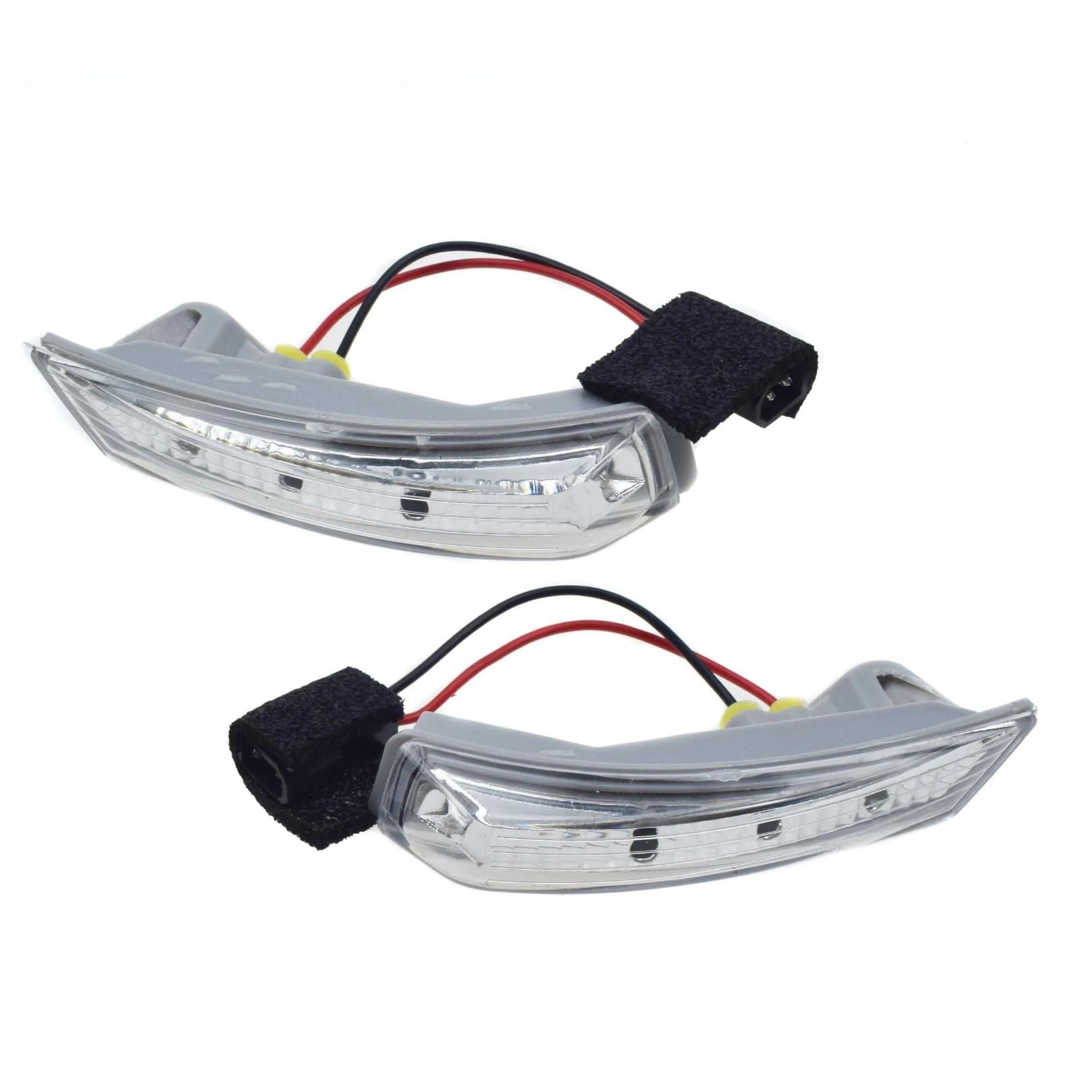 Compatible Con Chrysler Para Voyager V 2008 2009 2010 2011 2012 2013 Indicador De Espejo De Ala De Automóvil Luces De Señal Giro De Automóvil OEM: 68052078AA 68052078AB intermitentes laterales