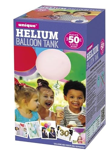 Large Helium Balloon Canister - Will fill upto 50 9inch Latex Balloons