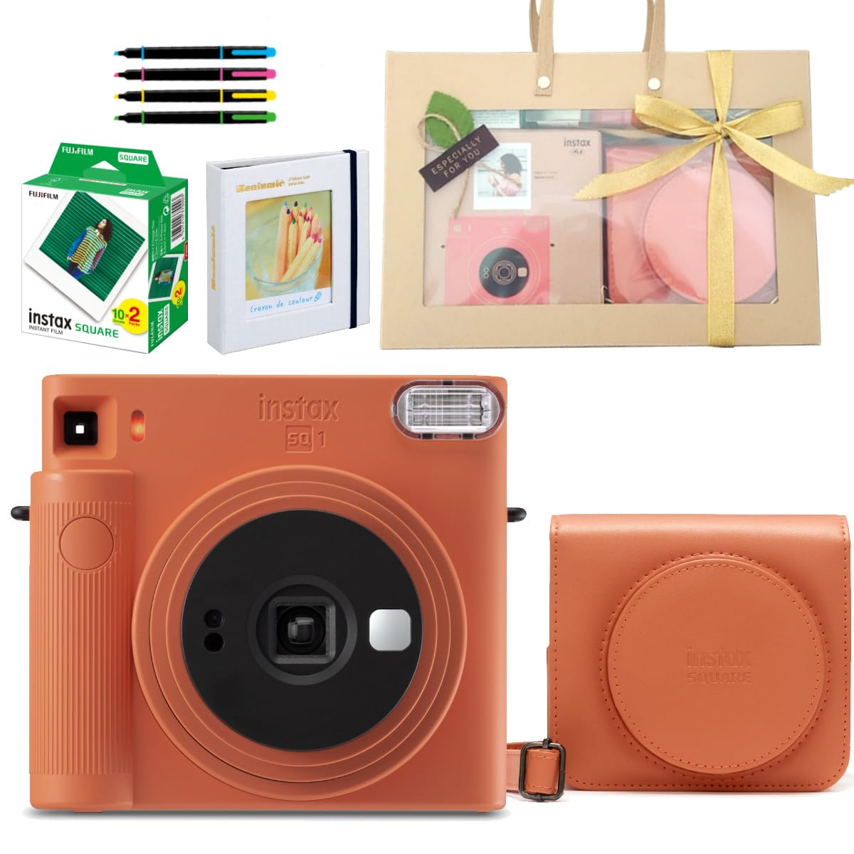 Amazon | 富士フイルム チェキ スクエア ラッピングBOX instax SQUARE 