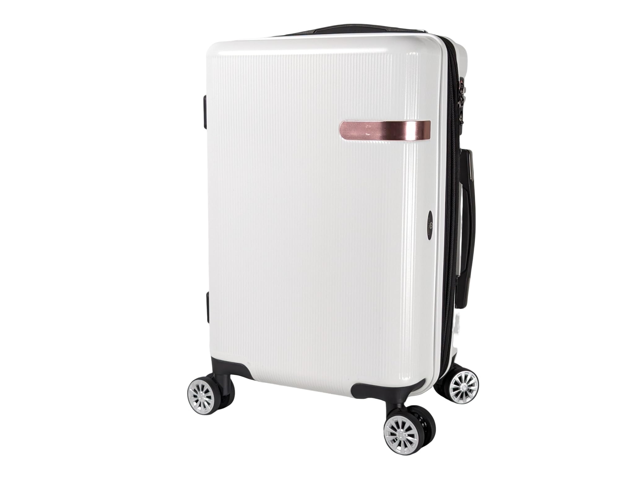 スーツケース（130ℓ  ホワイト）【町田市再生家具】240512 スーツケース（130ℓ ホワイト）【町田市再生家具】240512