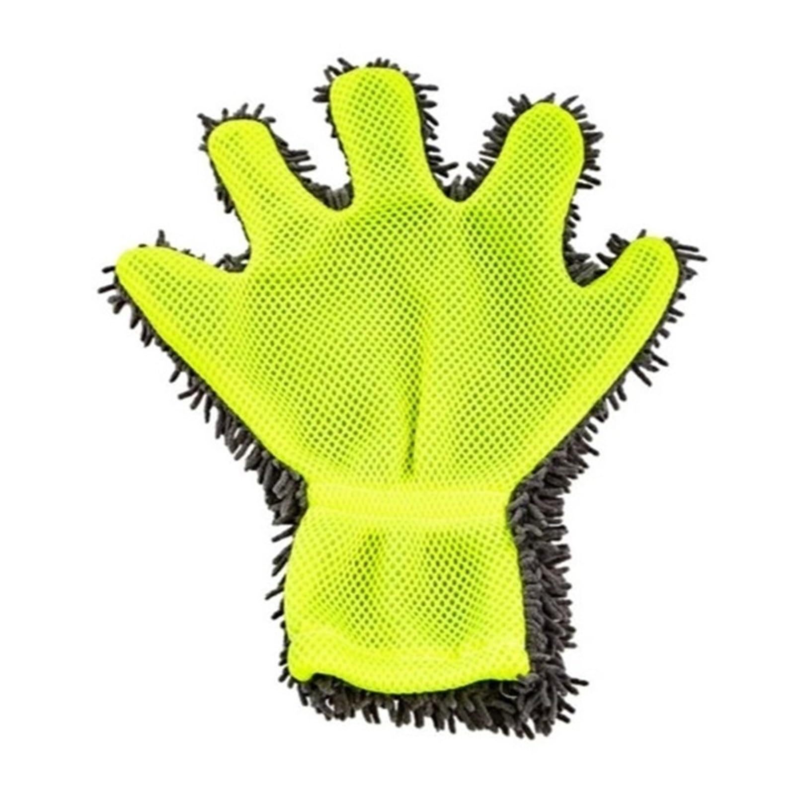 DYYEUAVT Microfiber Car Wash Gloves Cleaning Tool Home Use Multifunction Brush Details 2/6 Pieces(6Pcs)