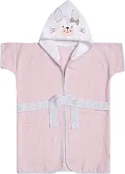 PAPI DESDE 1974 Roupão Felpudo Papi Friends C/Capuz Bord Para Bebê De 1 A 4 Anos Contém 01 Un