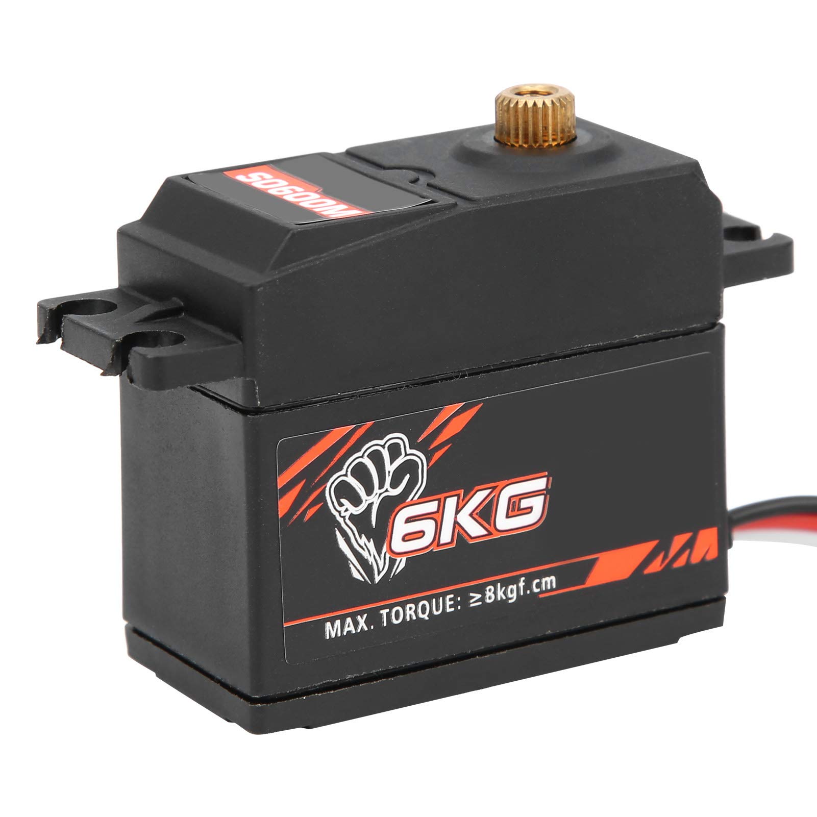 VGEBY RC Metal Gear,Surpass-Hobby 6KG Digital High Torque Gear Fit for 1:10 RC Boat Fixed-Wing RC High-Speed Car Car Model Accessory