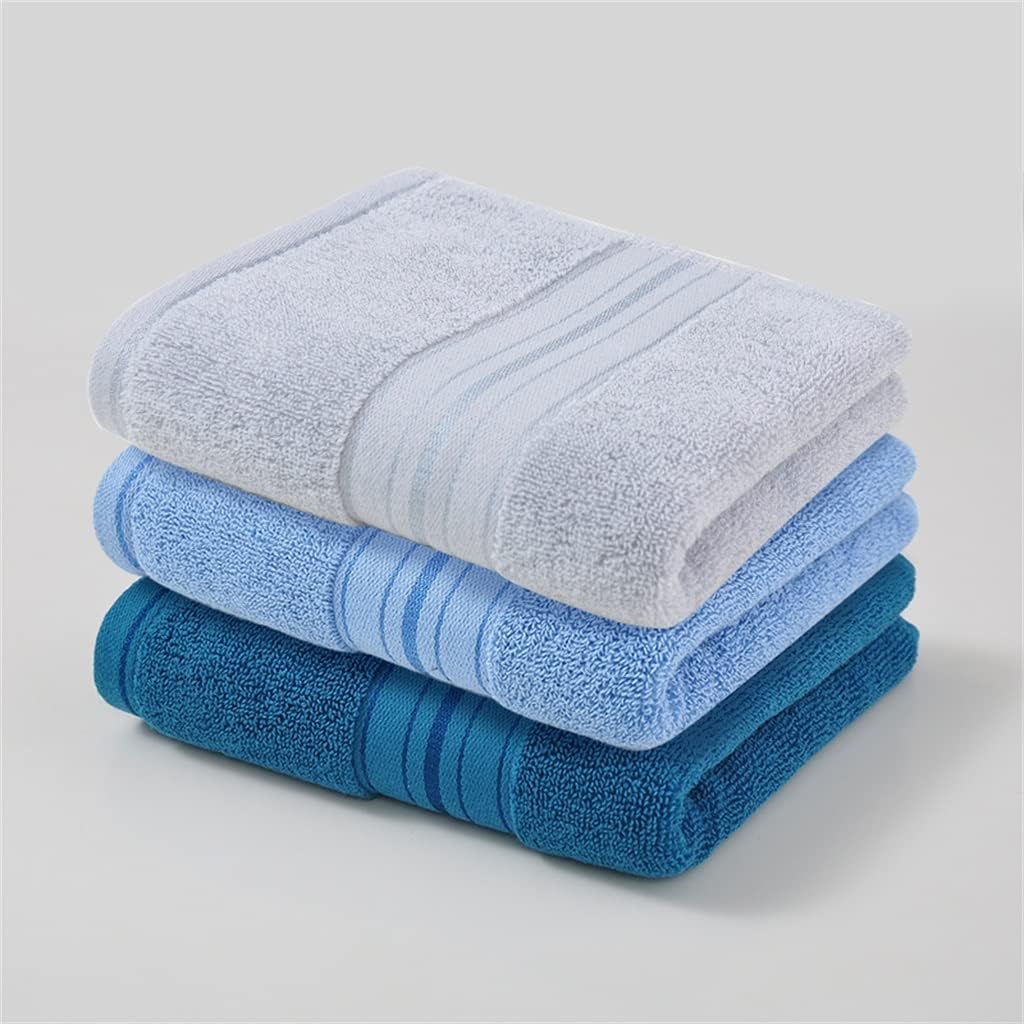 Wash a face Household Water and Thick Towel Lovers take a Bath Adults not Easy to Drop Wool Scarves(A 3PS)