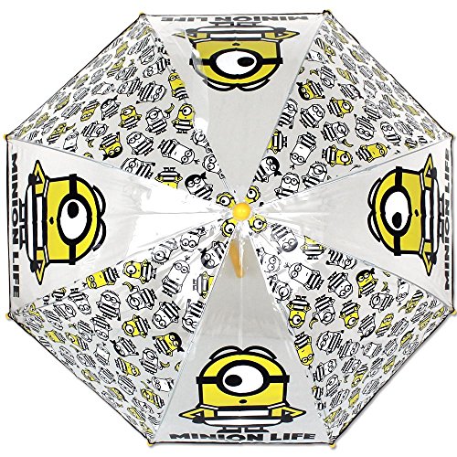 Preisvergleich Produktbild Regenschirm Minions Bubble gelb-schwarz - Kinderschirm - Kinder Regenschirm