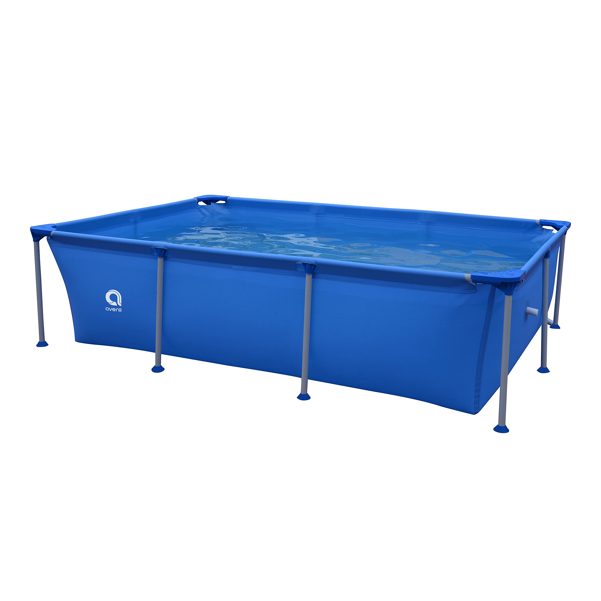 AVENLI98299 8.5ft Rectangular Frame Pool/Heavy Duty Material/Easy to Install/Anti-Corrosion Technology/Ideal for Summer Garden Parties and BBQs