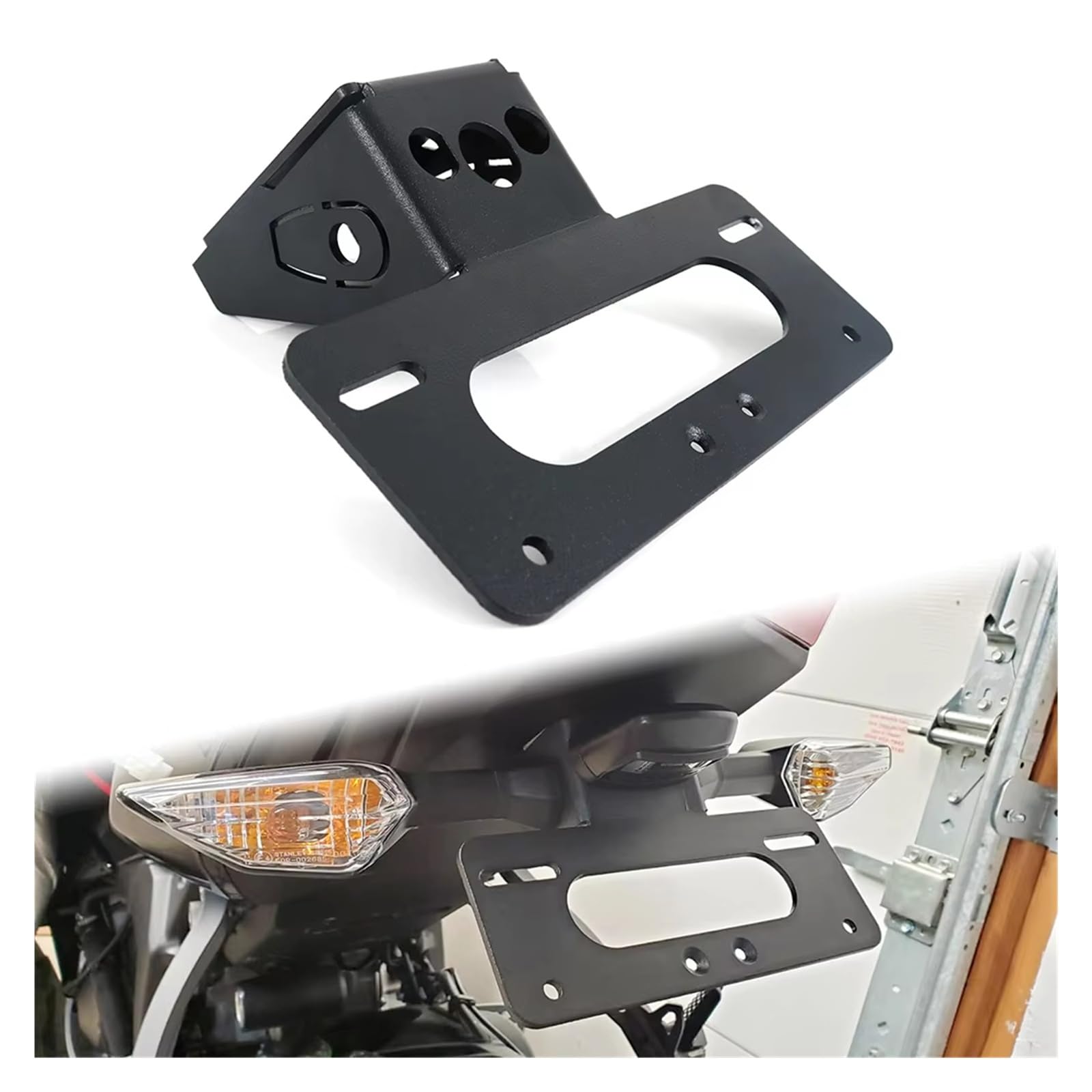 Moto Supporto Targa Per Ninja Per ZX-6R Per ZX6-R 636 2019-2025 Posteriore Tail Tidy Fender Eliminator Kit Targa Staffa Di Supporto