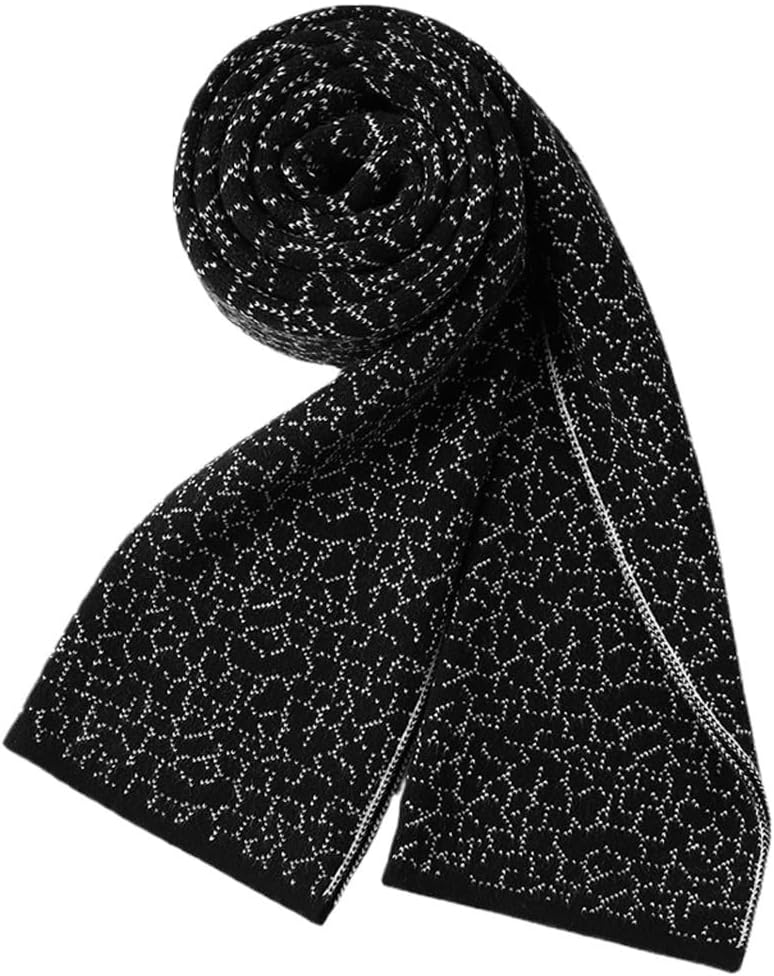HBJWOV Men's mid length scarf, versatile for business and leisure, autumn and winter