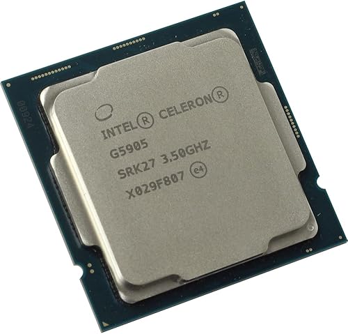 Intel® Celeron® G5905 Procesador de escritorio 2 núcleos 3.5 GHz LGA1200 (chipset Intel® Serie 400) 58W