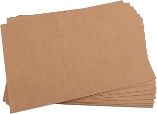 10pcs Vintage Kraft Paper Book Binding Board Sheets for Crafts A4