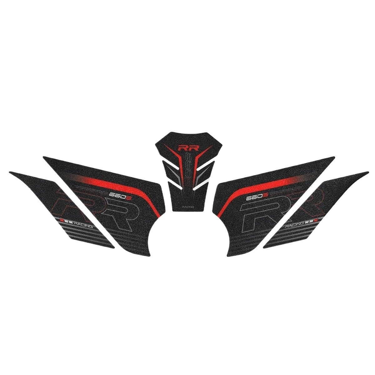 Decoration for VOGE RR660S Rr 660 S RR 660S Fuel Tank Sticker Frosted Gas Cap Decal Knee Protect Accessories(Fuel Tank-red-A)