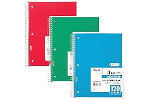 Mead Spiral Notebooks: Essential for Organization and Note-Taking