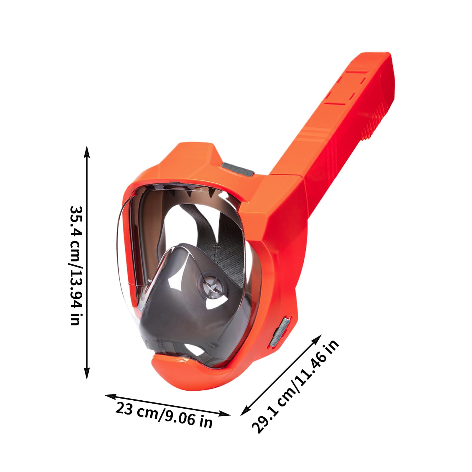 Máscara de Snorkel Adulto Equipo Facial Completo Antigoteo con Visión | Máscara Snorkel Facial Completa Adultos Para Buceo, Natación En Piscina, Viaje Subacuático, Mujeres Y Hombres