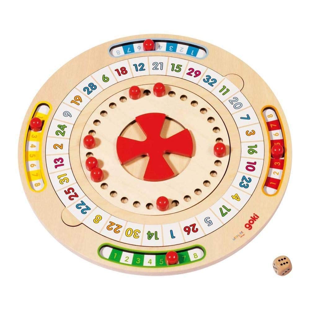 Goki 56739 Board Game Word Mill & Master of Maths, Mixed