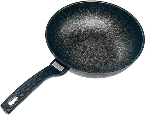 Miniatura 7 de Prolinemax 8 "mármol wok antiadherente cocina sartén olla 5 capas mármol wok utensilios de cocina