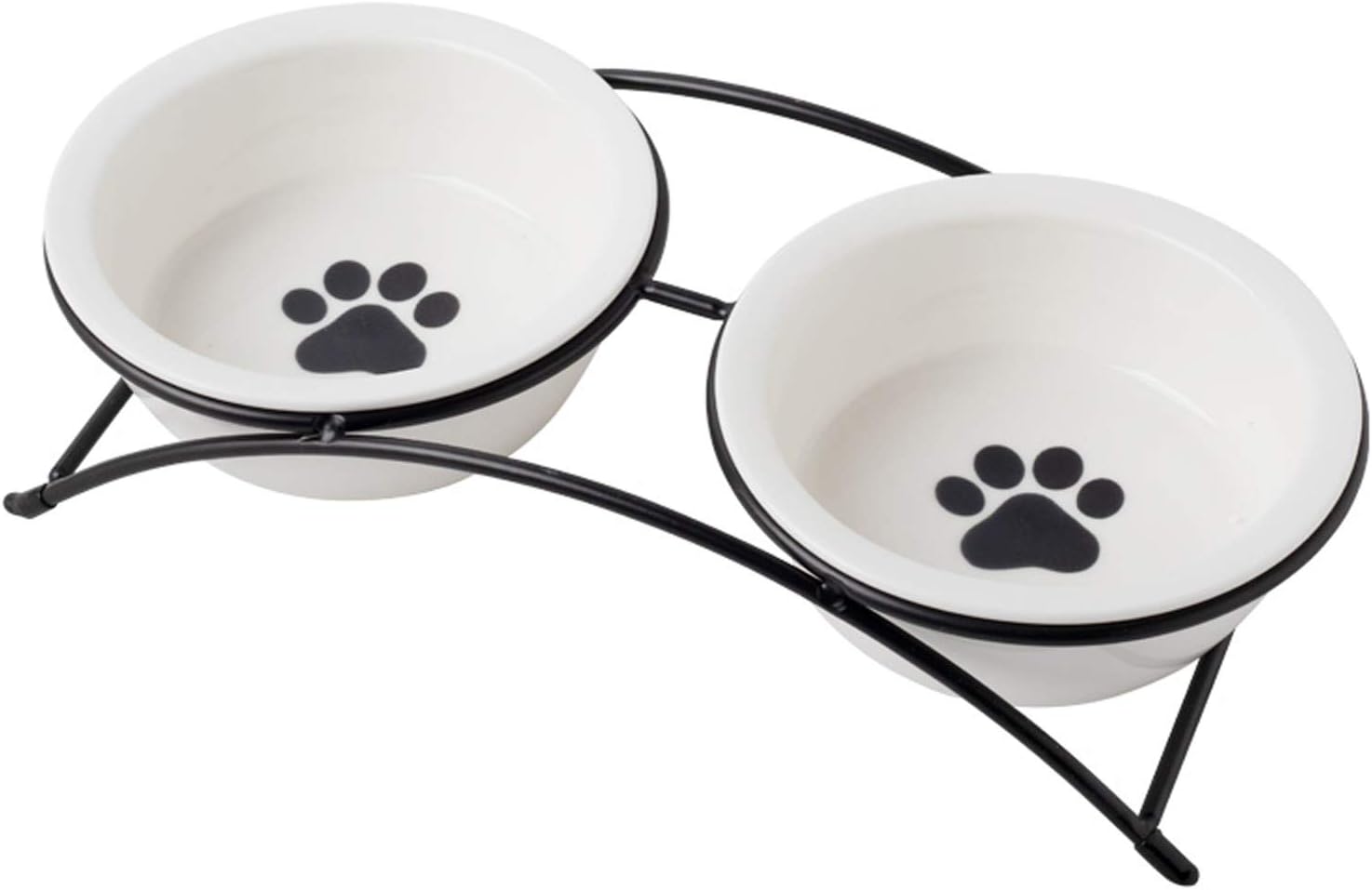 KitchenLeStar Cat Bowls,Dog Bowls,Ceramic Elevated Pet
