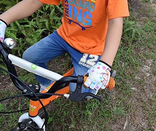 Boyiexin BY-KIDS-0003 Half-Finger Climbing Gloves For Age 3-10 Boys And Girls Monkey Bars Biking, Good Grip Control Gloves thumb #7